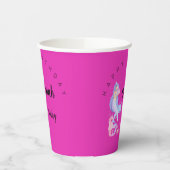 誕生日ガールマーメイドテーマ 紙コップ (左)