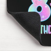 誕生日ガール第8誕生日スキッシュスクワッドスクワッドムローギル マウスパッド (コーナー)