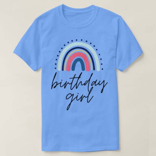 誕生日ガール17 Tシャツ (デザイン正面)