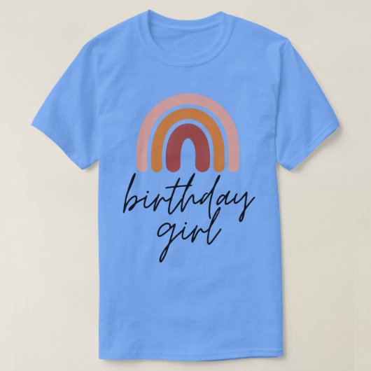 誕生日ガール35 Tシャツ (デザイン正面)