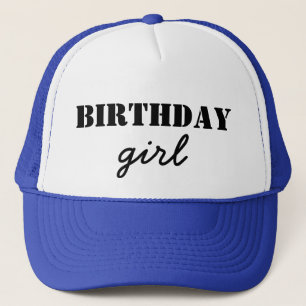 誕生日ガール キャップ