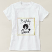 誕生日ガール Tシャツ (デザイン正面)