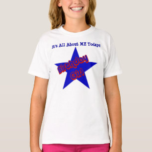 誕生日ガールAll About Me Cute Tシャツ
