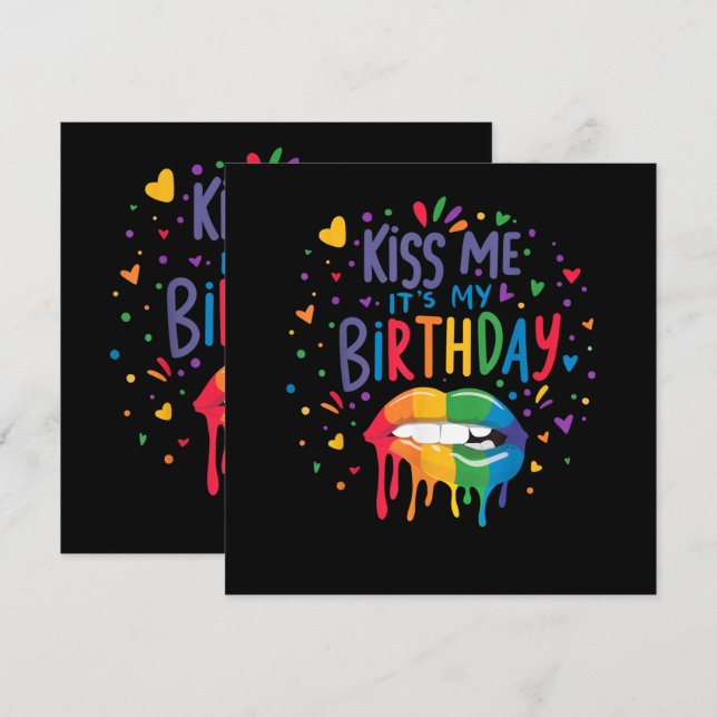 誕生日キスしてね (正面/裏面)