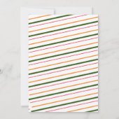 誕生日キッズファーム動物テーマパーティー 招待状 (裏面)