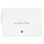 誕生日キャットカード |愛人挨拶カード (裏面横)