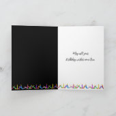 誕生日キャンドルウェイズカード カード (内部)