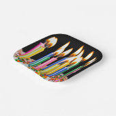 誕生日キャンドルオンケーキ ペーパープレート (傾斜あり)