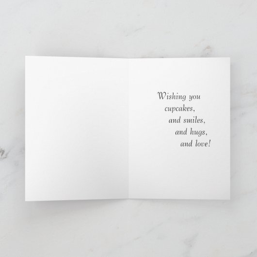 誕生日キャンドルカップケカスタムーキ時代 カード (内部)