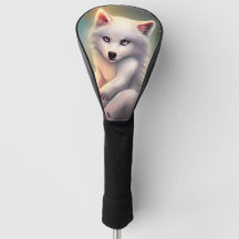 誕生日キャンドルカワイルホワイトベビーキツネ