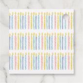 誕生日キャンドルギフトラベル フェイバータグ (裏面)