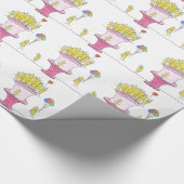 誕生日キャンドル ラッピングペーパー (角)