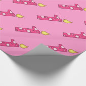 誕生日キャンドル–1歳 ラッピングペーパー (角)