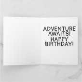 誕生日キャンパカスタムーバンアドベンチャービッグカード カード (内部)