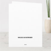 誕生日キャンパカスタムーバンアドベンチャービッグカード カード (裏面)