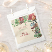 誕生日キャンプ自然ハイキング子供へ フェイバーバッグ (クリップ留めされた状態)