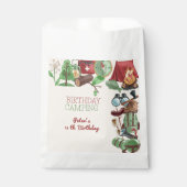 誕生日キャンプ自然ハイキング子供へ フェイバーバッグ (正面)