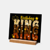 誕生日キンググルービータイポ アクリルサイン (傾斜)