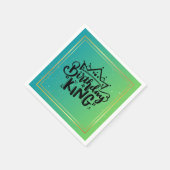 誕生日キング紙ナプキンス スタンダードカクテルナプキン (角)