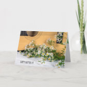 誕生日ギター カード (正面)