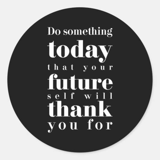 誕生日ギフトが何かをする ラウンドシール (正面)