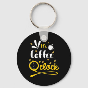 誕生日ギフトそれコーヒーオクロック キーホルダー