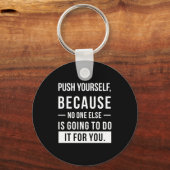 誕生日ギフトのプッシュ キーホルダー (正面)