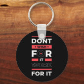 誕生日ギフトの仕事 キーホルダー (正面)