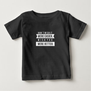 誕生日ギフトの願い ベビーTシャツ
