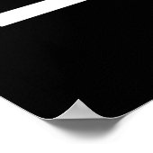 誕生日ギフトは毎日一つのことをする ポスター (角)