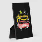 誕生日ギフトアドベンチャーは価値がある フォトプラーク (側面)