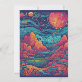 誕生日ギフトカード及結婚びそのギフトカード 招待状 (裏面)