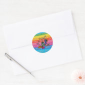 誕生日ギフトシール ラウンドシール (封筒)