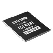 誕生日ギフトスタート ノートパッド (アングル)