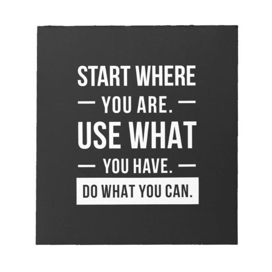 誕生日ギフトスタート ノートパッド (正面)