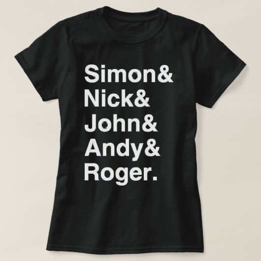 誕生日ギフトデュランデュラン成功バンドアイドルGi Tシャツ (デザイン正面)