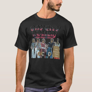 誕生日ギフトバンドベイシティローラミュージックロックC Tシャツ