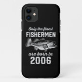 誕生日ギフトフィッシャーマン魚釣り2006 Case-Mate iPhoneケース (裏面)
