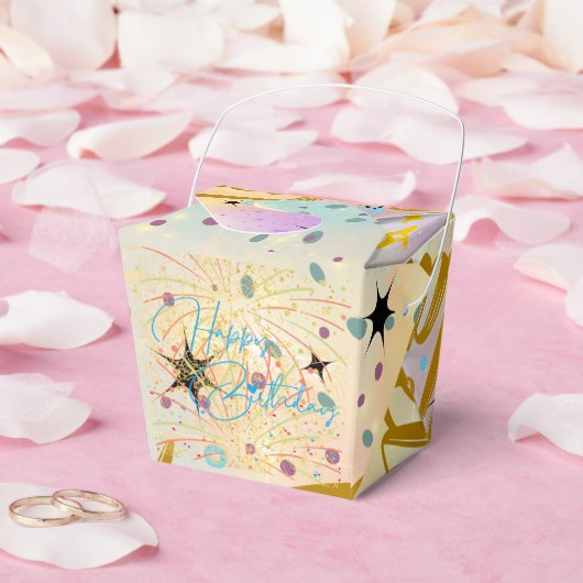 誕生日ギフトボックス フェイバーボックス (ウェディング)