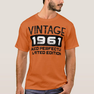 誕生日ギフトヴィンテージ1961完全熟成 Tシャツ
