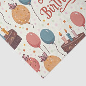 誕生日ギフト包装ティッシュペーパー 薄葉紙 (詳細)