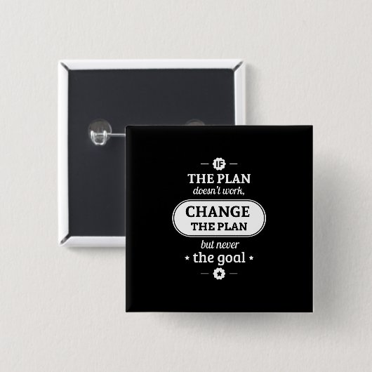 誕生日ギフト計画を変更するが、ゴール 缶バッジ