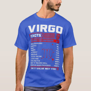誕生日ギフト – 《星座》乙女座情報 Tシャツ