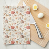 誕生日ギフト | 海は感情の具現化 キッチンタオル (四つ折り)