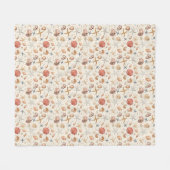 誕生日ギフト | 海は感情の具現化 フリースブランケット (正面(横))