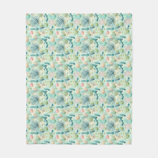 誕生日ギフト | 海水は全てを癒す フリースブランケット (正面)