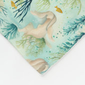 誕生日ギフト | 海水は全てを癒す フリースブランケット (角)