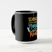 誕生日ギフト |科学とは魔法 マグカップ (正面左)