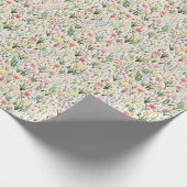 誕生日ギフト｜花の庭園 ラッピングペーパー (角)