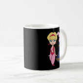 誕生日ギフトIドリームTvのJeannie Sitcoms Aweso コーヒーマグカップ (正面右)
